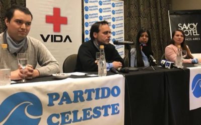 Lanzamiento del Partido Celeste.