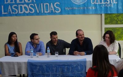 Se realizó el lanzamiento del partido celeste en La Plata