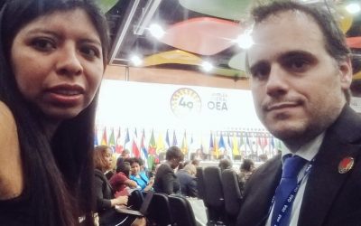 La Ola Celeste copó la OEA en Colombia.